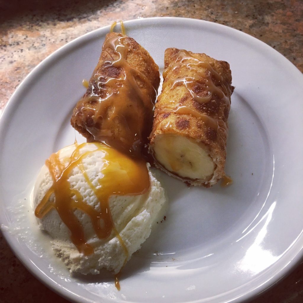 Banana Egg Rolls Food Eats & Treats